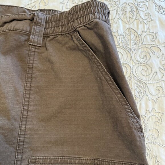 The Foundry Supply Co Mens Cargo Shorts Brown Size 50 Big & Tall Cotton - Picture 10 of 10